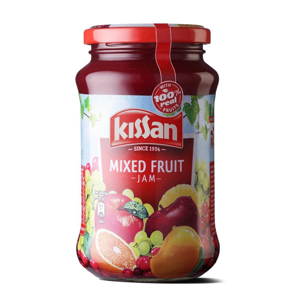 kissan mixed fruit jam 500g