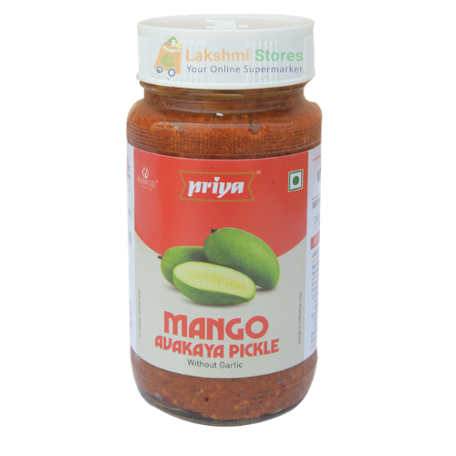 priya avakaya mango pickle (without garlic) 300g